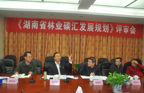 我院編制的全國首個省級林業碳匯發展專項規劃順利通過專家評審