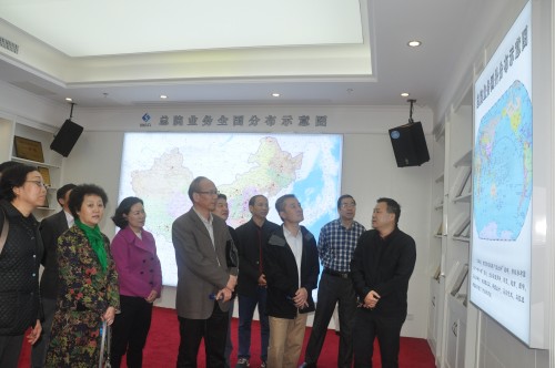 國家林業局調查規劃設計院劉國強院長一行蒞臨我院考察工作