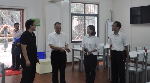 吳彥承副廳長來我院檢查指導安全生產工作