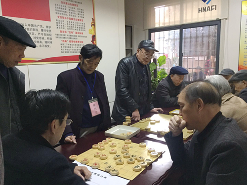 院舉辦離退休職工第八屆棋牌賽