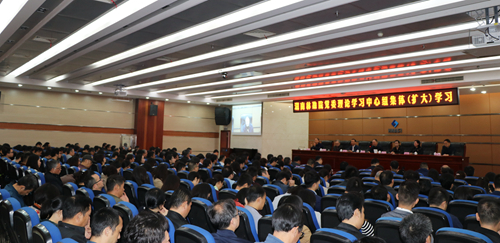 吳彥承副廳長為院黨委理論學習中心組集體（擴大）學習作專題輔導報告