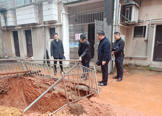 張慧副院長(zhǎng)檢查元旦節(jié)前平安建設(shè)工作