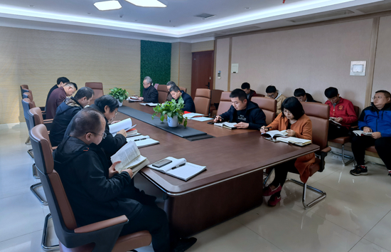 農業分院黨支部開展黨的第十九屆六中全會精神專題集中學習