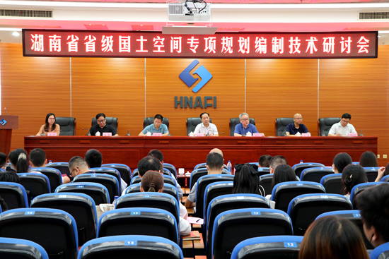 湖南省省級國土空間專項規劃編制技術研討會在我院召開
