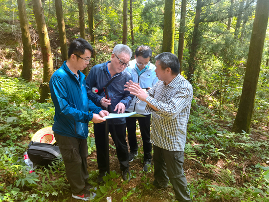 康慶云書記赴衡陽市森林蓄積量調查監測成果檢查項目指導并慰問項目組