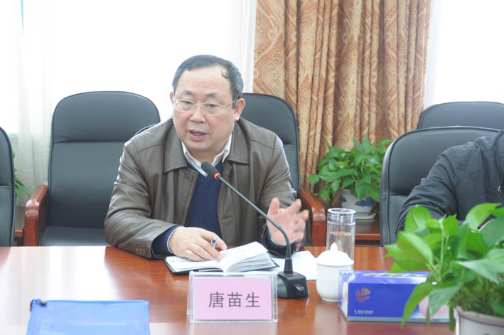 唐苗生副廳長率隊檢查省林業(yè)設(shè)計院的教育實踐活動整改和黨風(fēng)廉政建設(shè)工作